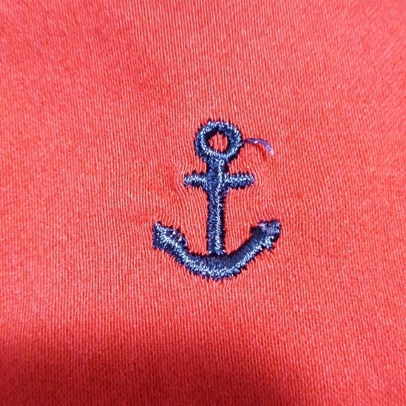 Blue Epic 10 red anchor shorts beach vacation - Picture 3 of 4